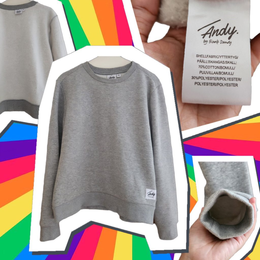 preloved sweater andy by frank dandy abu