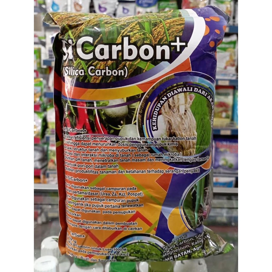 SICABON+ PUPUK SILIKA KARBON PADI DAN HORTIKULTURA