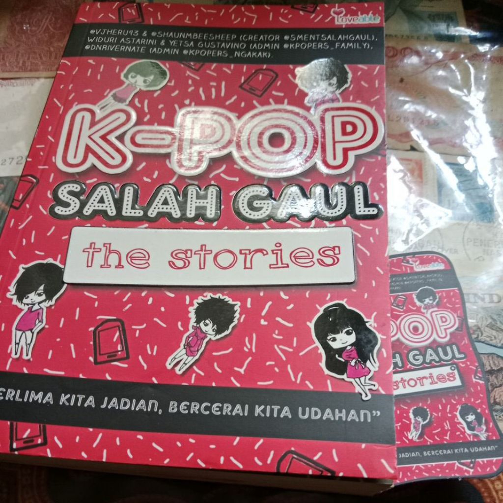 Buku Humor  K - Pop Stories : Salah Gaul by VJ Heru.