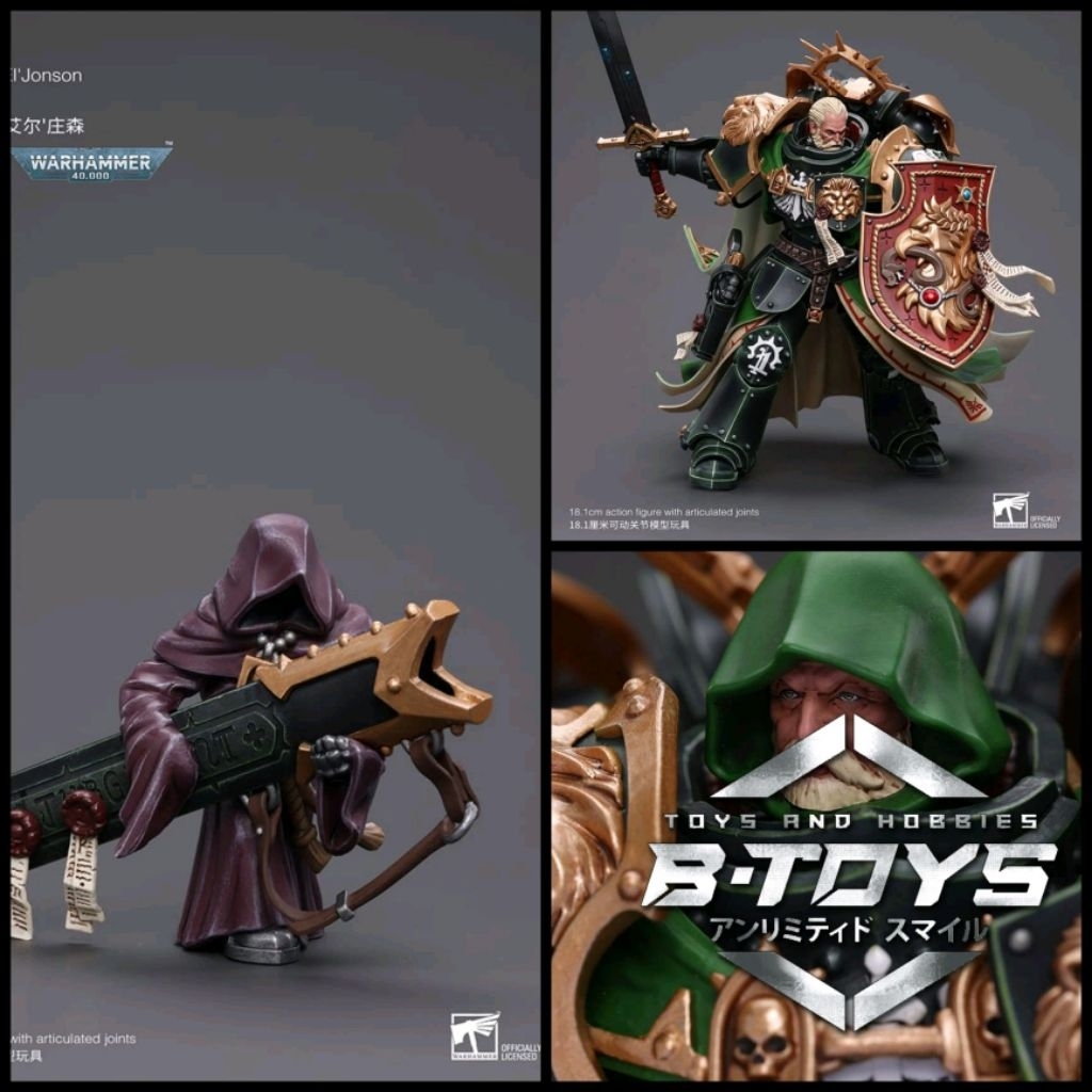 JoyToy JT7882 1/18 Dark Angels Primarch Lion El‘Jonso action figure