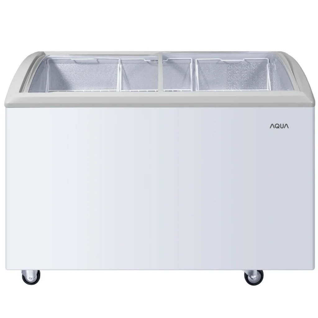 Box freezer sliding 300 liter aqua aqf 332mc