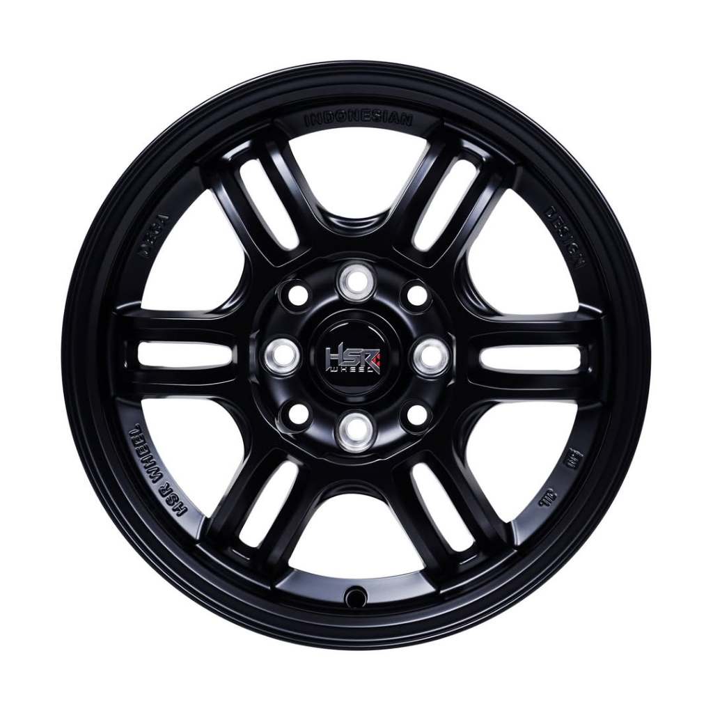Hsr Wheel - Velg Hsr Aeri R14 Matte Black