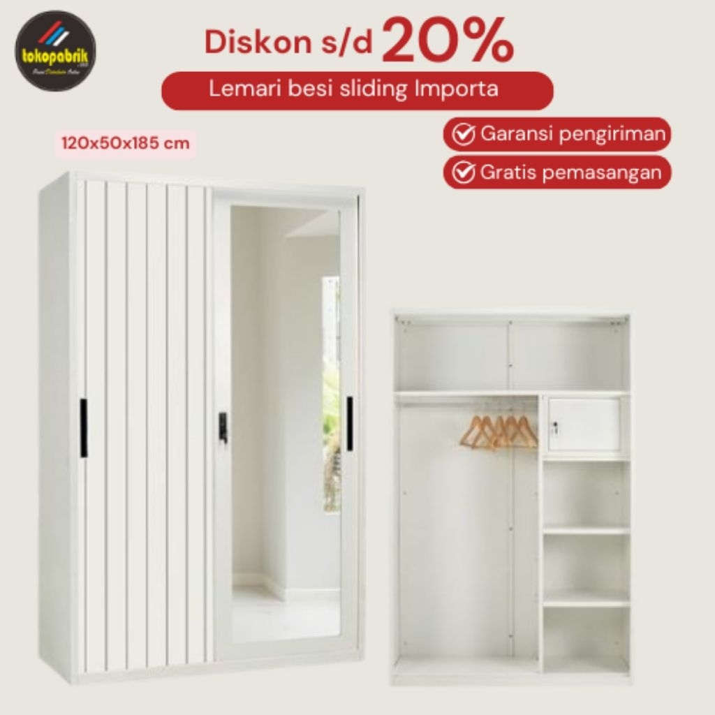 Lemari besi sliding jumbo lemari import lemari besi lemari sliding lemari besi jumbo lemari besi mur
