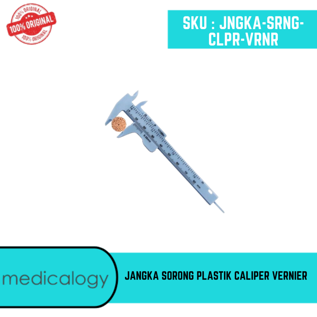 

Jangka Sorong Plastik Caliper Vernier 0-150mm