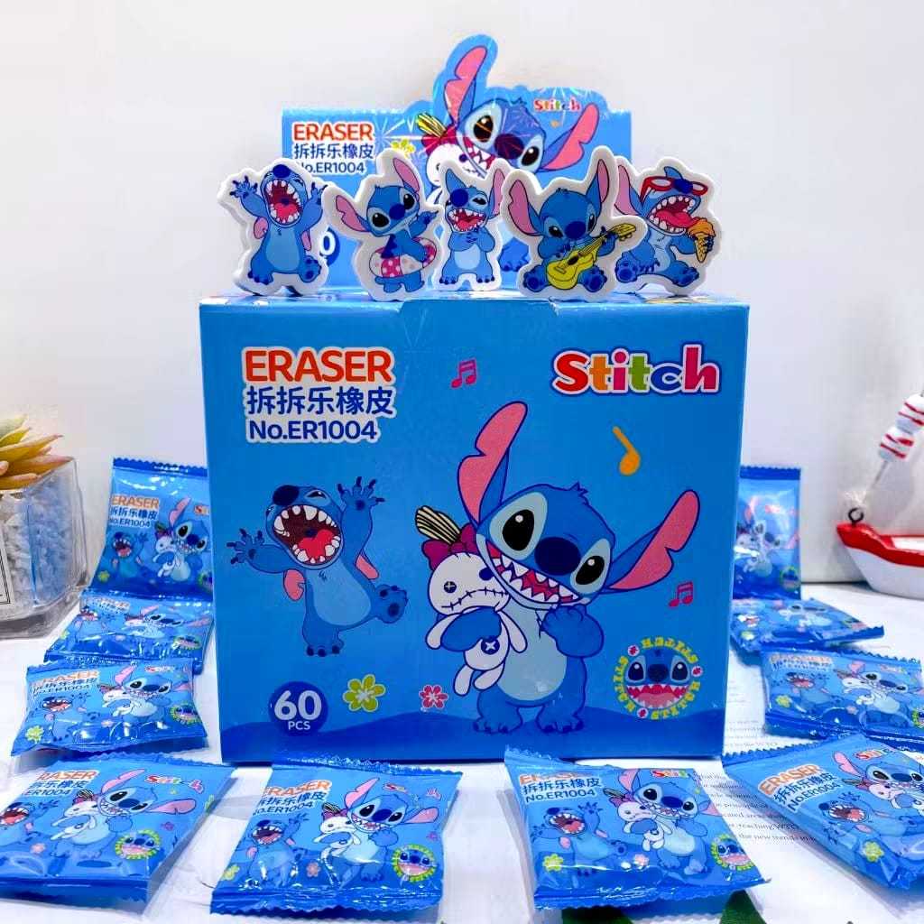 

Penghapus Misteri Box Karakter Stitch / Penghapus Cetek Karakter Panda