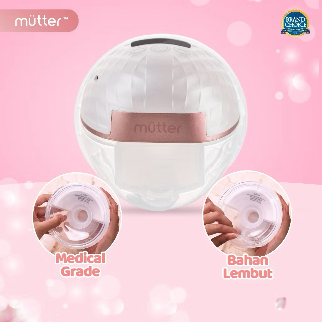 preloved Mutter Gold Pompa ASI elektrik Wearable Handsfree Breast Pump