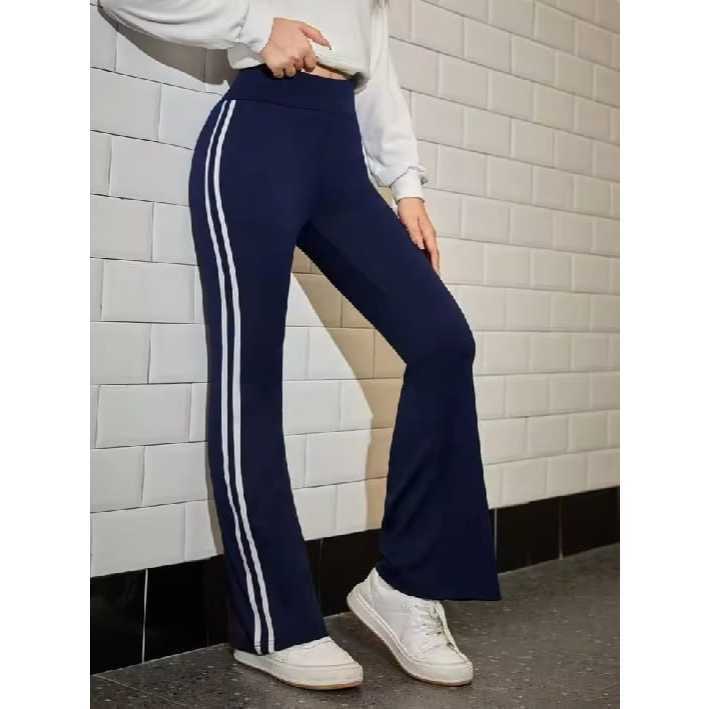 Celana Legging Cutbray Celana Olahraga Wanita Senam Gym List Zumba