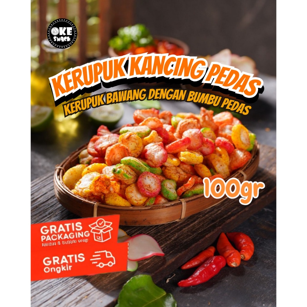 

Kerupuk Kancing Pedas Kerupuk Bawang Seblak Kancing Pedas Kerupuk Bantet
