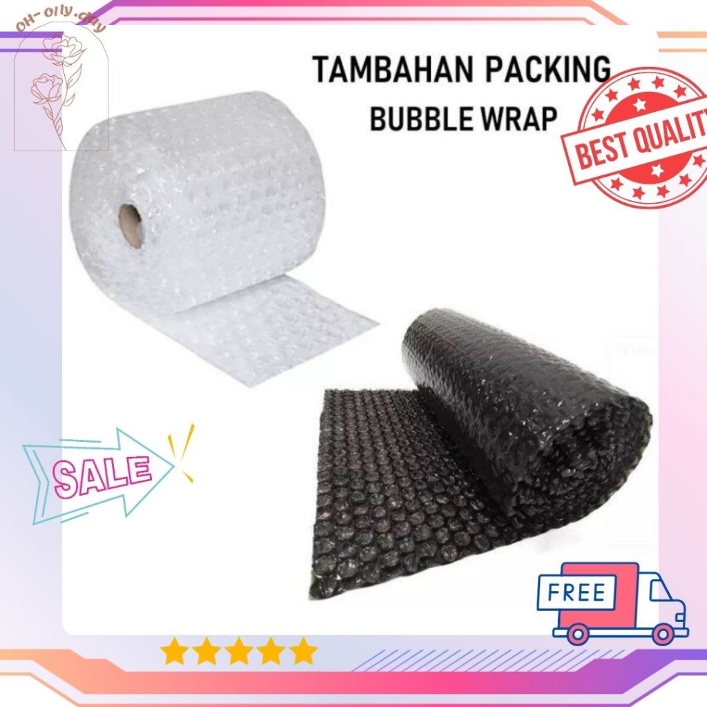 

bubble wrap tambahan untuk packing