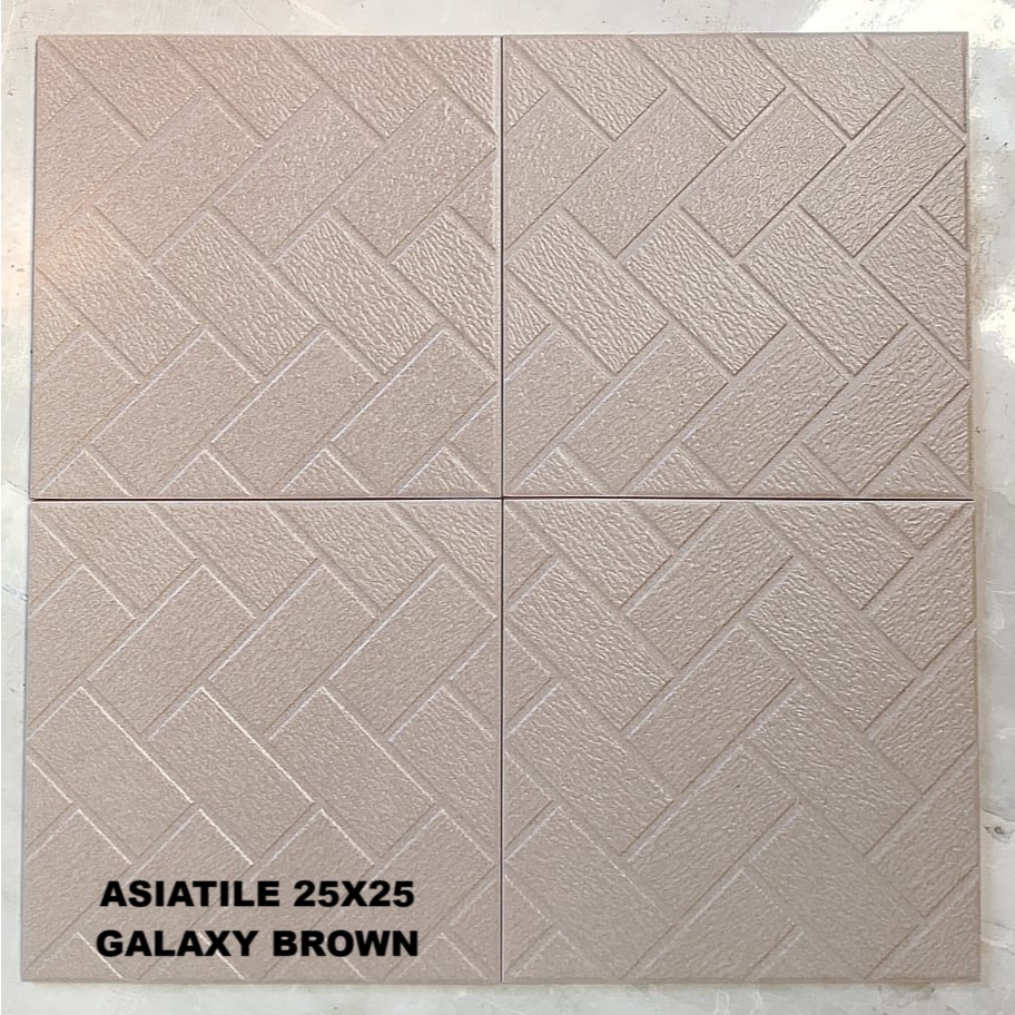 KERAMIK ASIA TILE GALAXY BROWN KW B keramik lantai keramik lantai kamar mandi keramik lantai 25x25 k