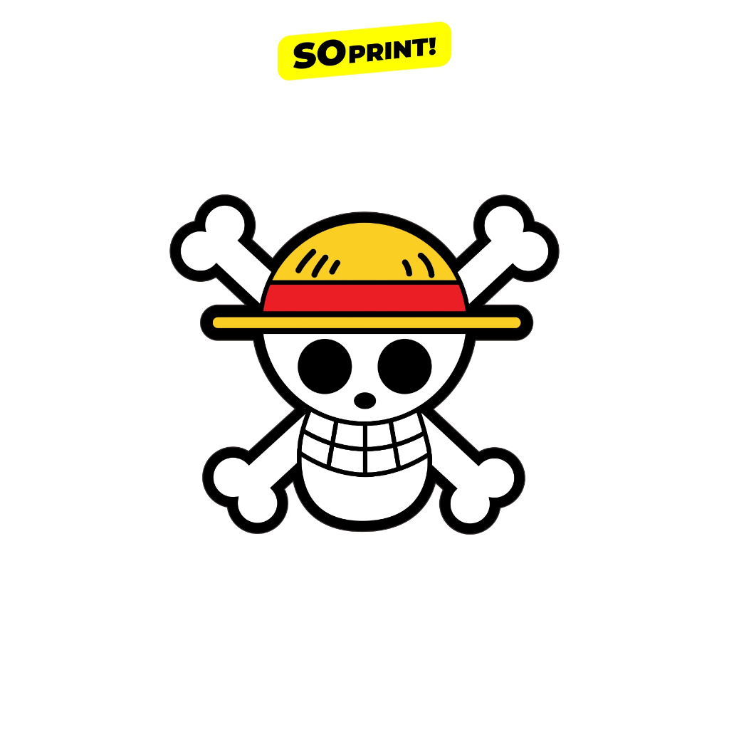 

STIKER ONE PEACE 2 WATERPROOF SATUAN | SO PRINT!