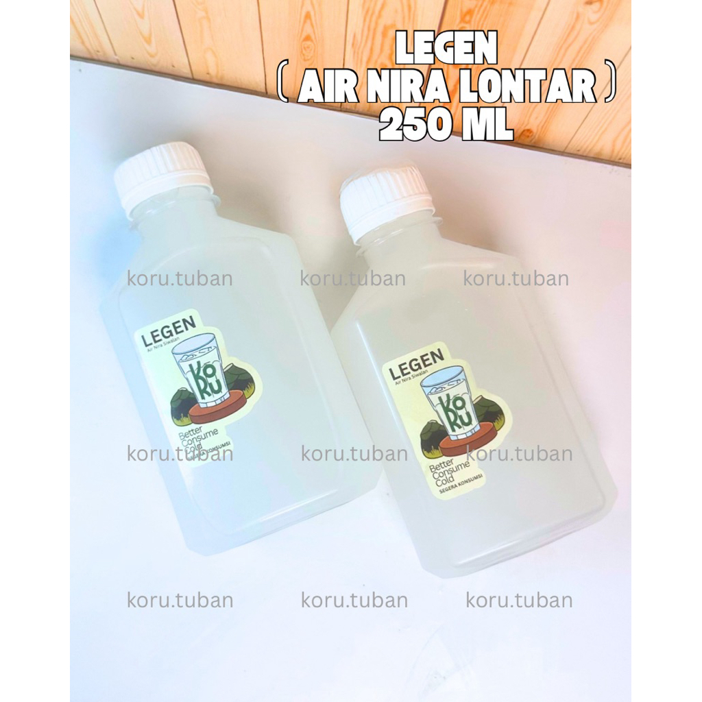 

LEGEN 250ml AIR NIRA SIWALAN / AIR NIRA LONTAR