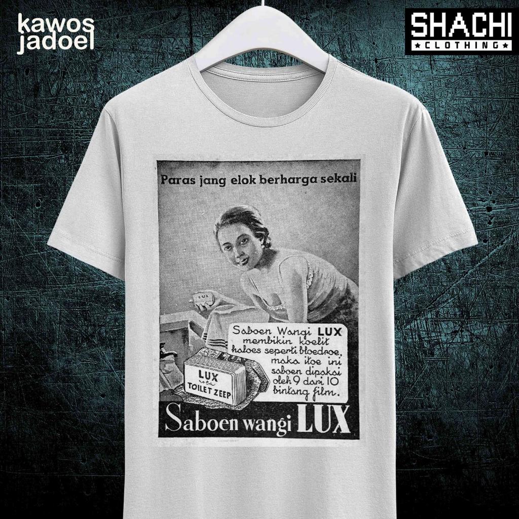 T Shirt Kaos Iklan Jadul – SABUN LUX - LIFEBOY - TJAP TANGAN - PASTA GIGI BINTANG TUJUH – Iklan Jado