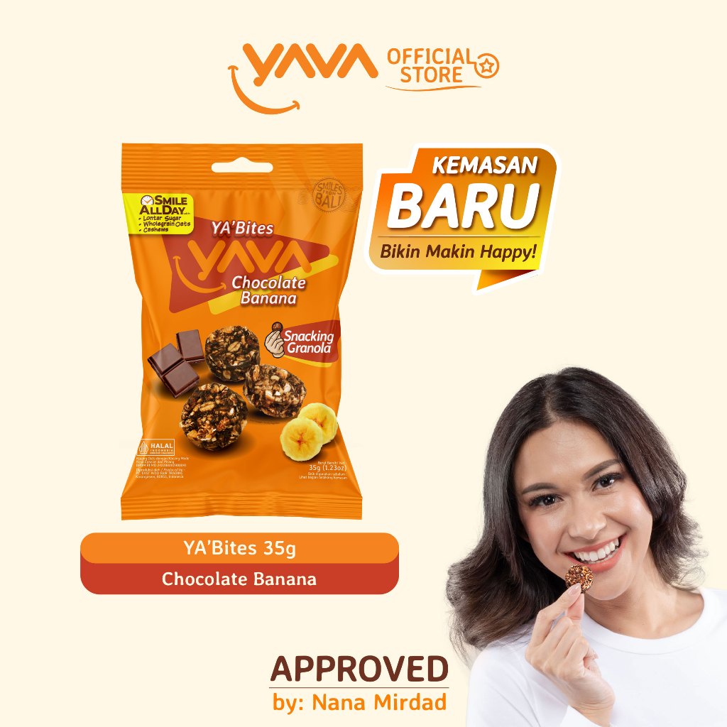 

YAVA YA'Bites Chocolate Banana 35g