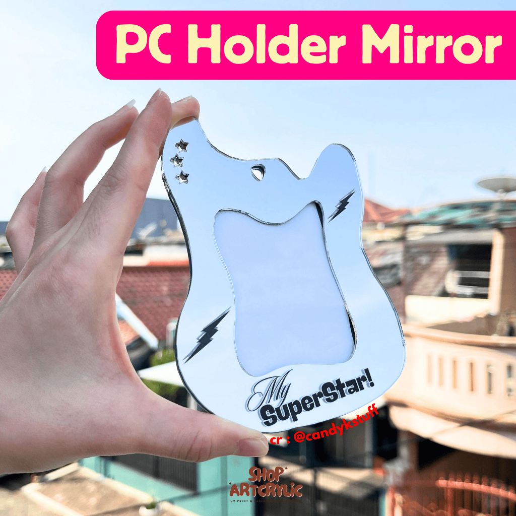 Custom PC Holder Mirror / Photocard Holder / PC Holder Acrylic Mirror Frame