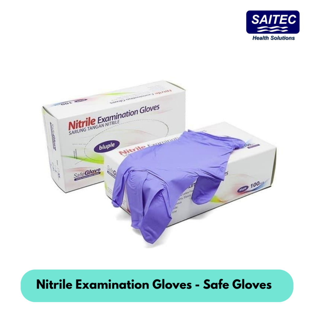 Nitrile Examination Gloves - Safe Gloves