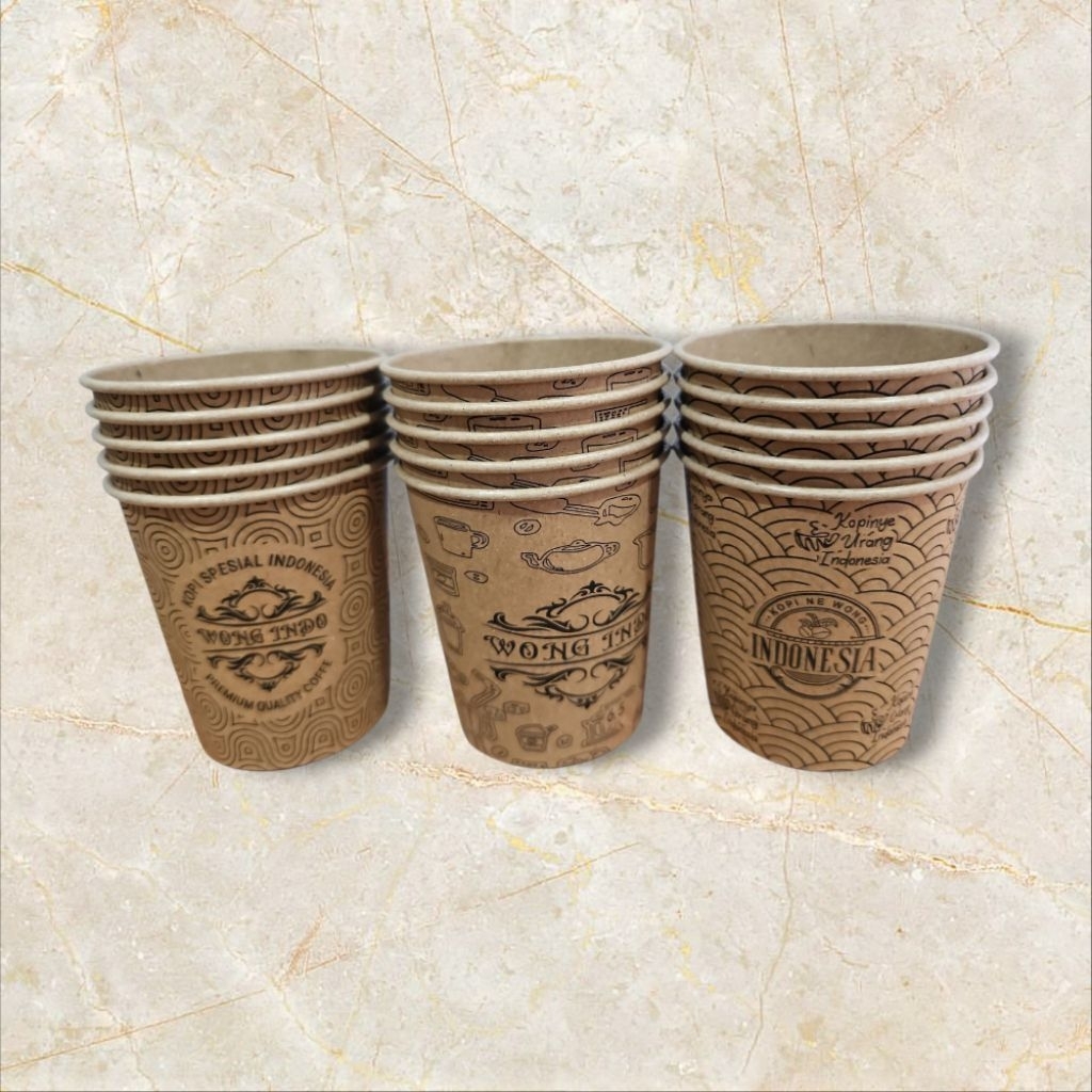 PAPER CUP 6,5OZ CRAFT/ HOT CUP 6,5 OZ PREMIUM