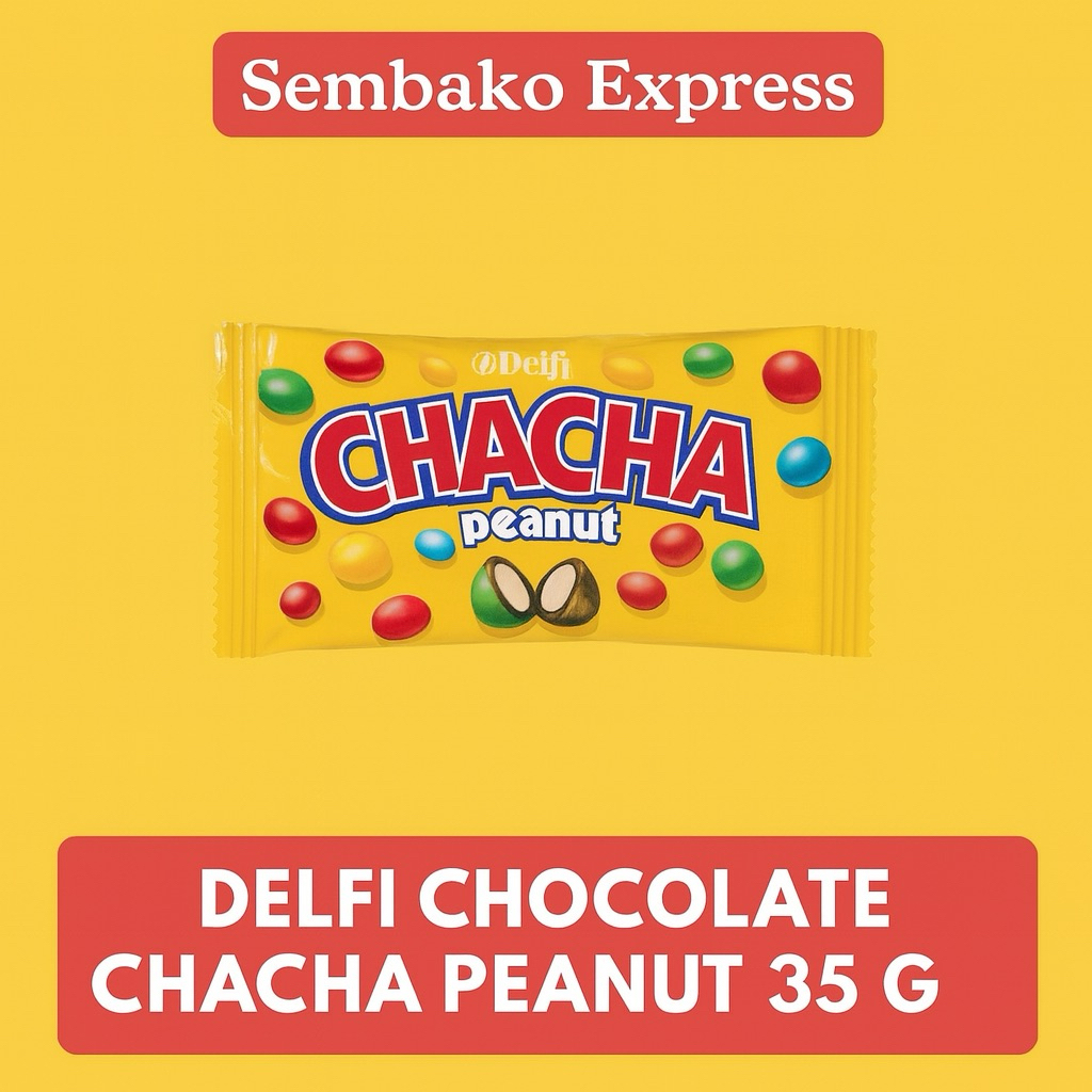 

Delfi Cha Cha Peanut Cokelat Kacang 35g - Sembako Express