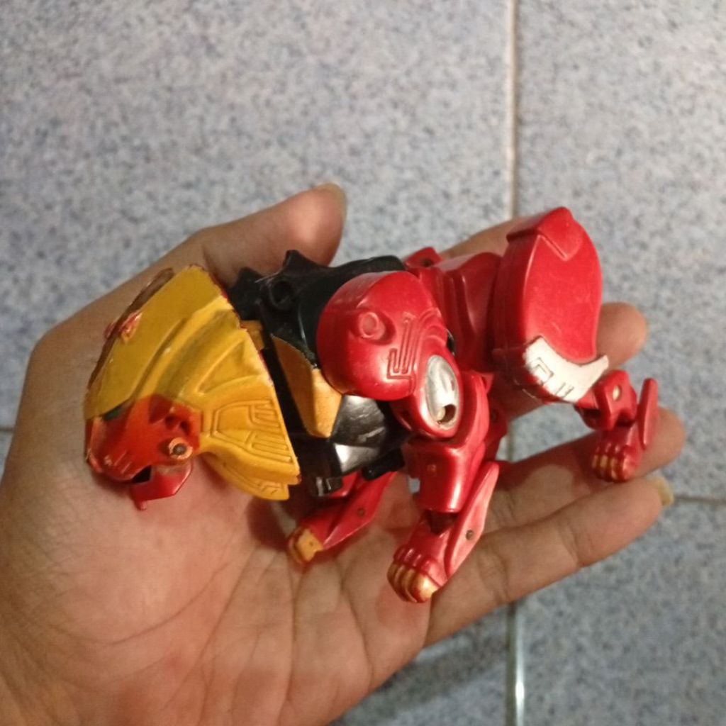Figure Red Lion Zord Power Rangers Wild Force