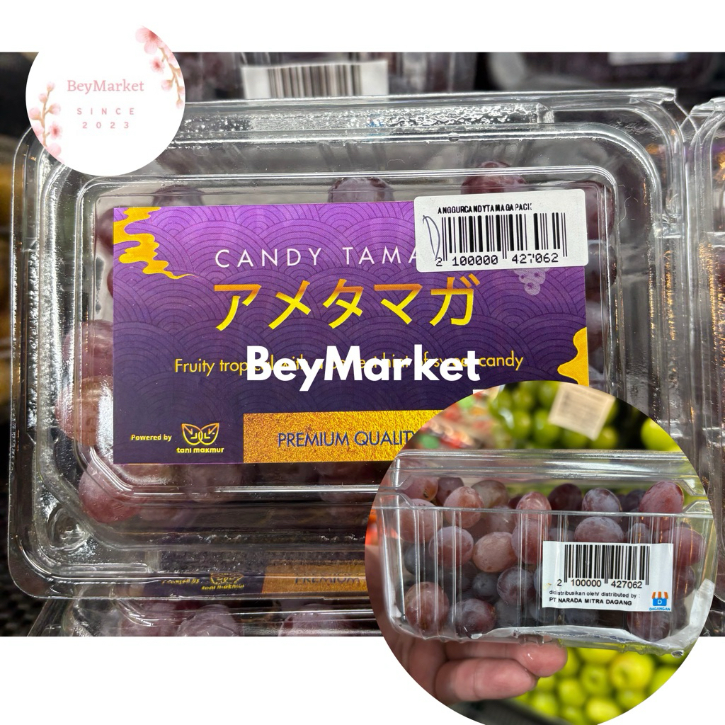 

Anggur Candy Tamaga Fresh Import 250g