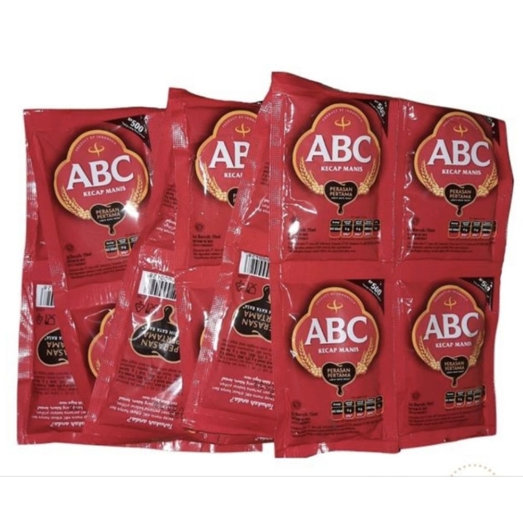 

Kecap Manis ABC 15gr (10 sachet +2)
