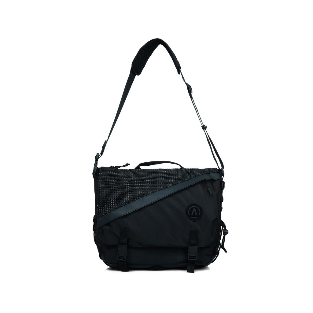 TAS SELEMPANG WAISTBAG BLOODS ACTV RUNNERS BLACK ORIGINAL.