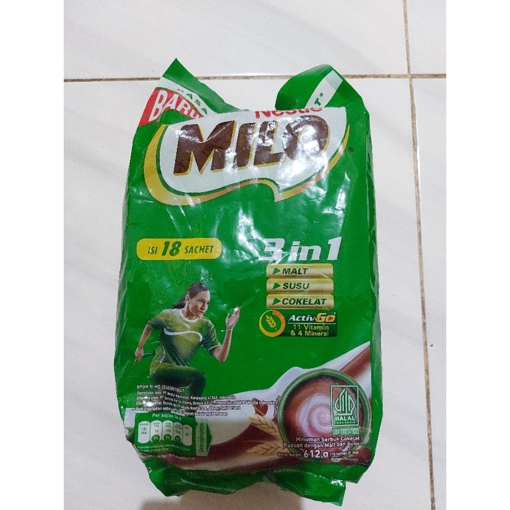 

Milo sachet/renteng
