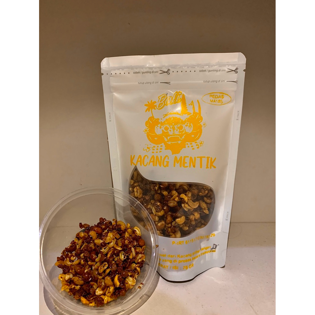 

KACANG Mentik/KacangSrundeng pedas manis 76gr