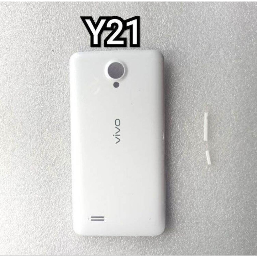 Back Casing BackDoor Tutup Belakang Back Door Kesing HP VIVO Y21 2016 / VIVO Y21L + Tombol