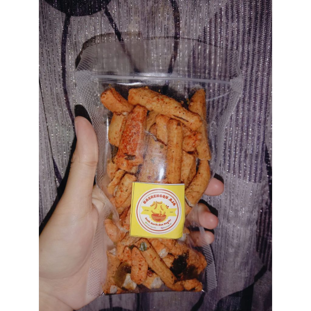 

Basreng Pedas Daun Jeruk