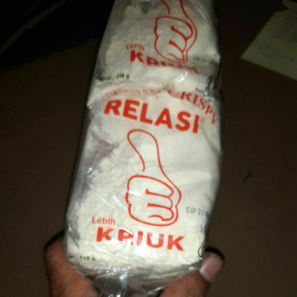 

tepung Krispy 1100gram+Bonus Centong