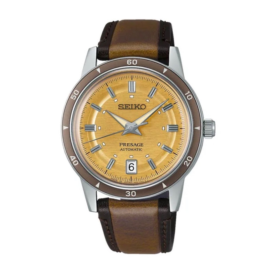 Jam Tangan Seiko Presage SRPL75J1 Automatic Leather Strap