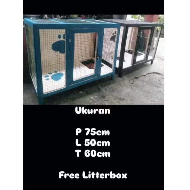 Kandang kucing Besar Termurah