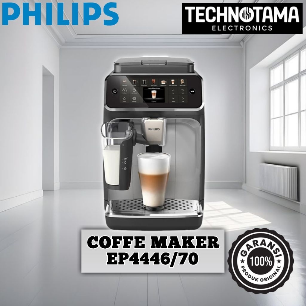 MESIN KOPI/COFFE MAKER PHILIPS TYPE EP4446/70/BL