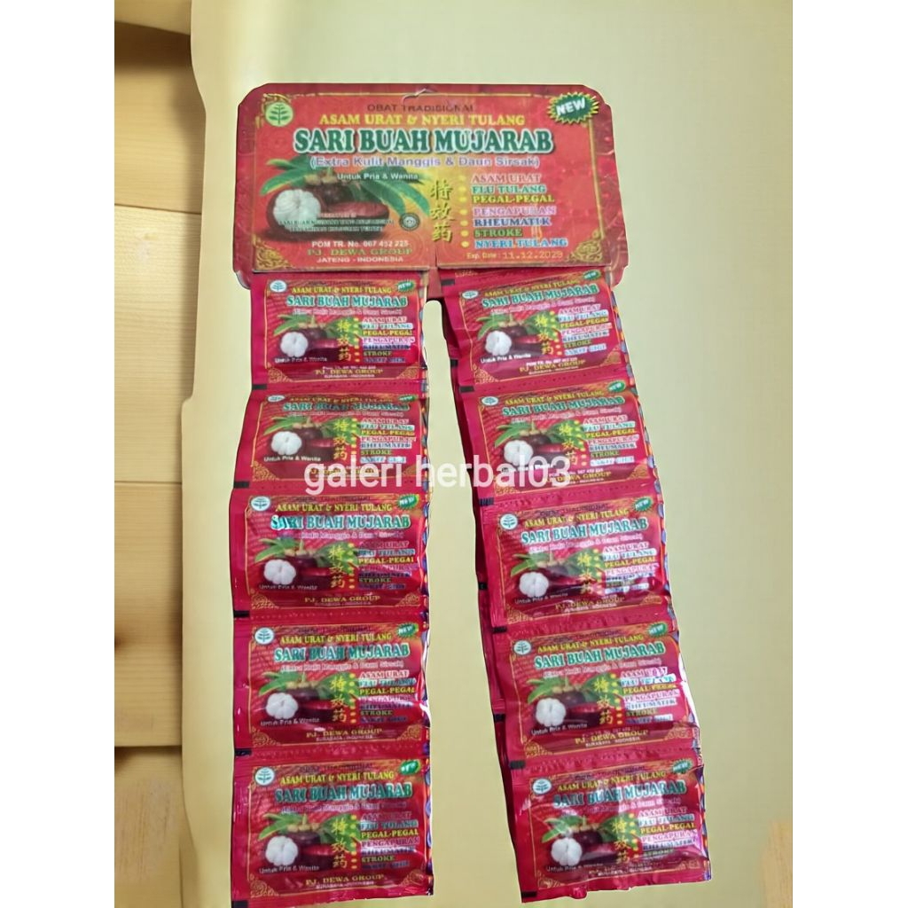 

Herbal Sari Buah Mujarab Kapsul Original