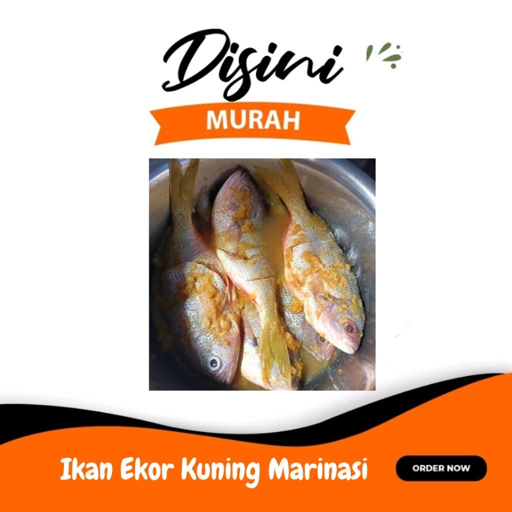 

ikan ekor kuning marinasi bumbu kuning 1kg