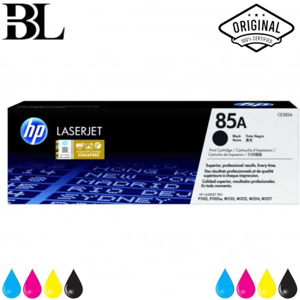 Toner HP 85A Black Original