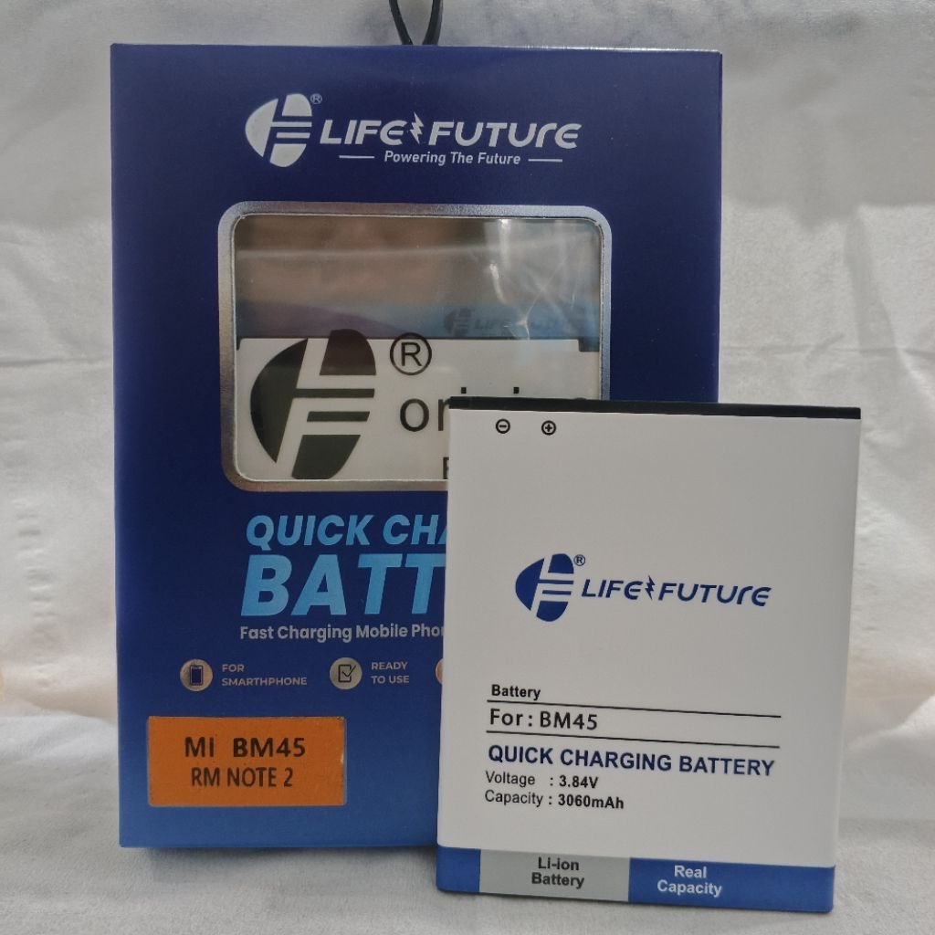BAT XIAOMI REDMI NOTE 2/BATERAI BM45/BATRE BM 45/BATTERY BM-45/XIAOMI RM NOTE 2