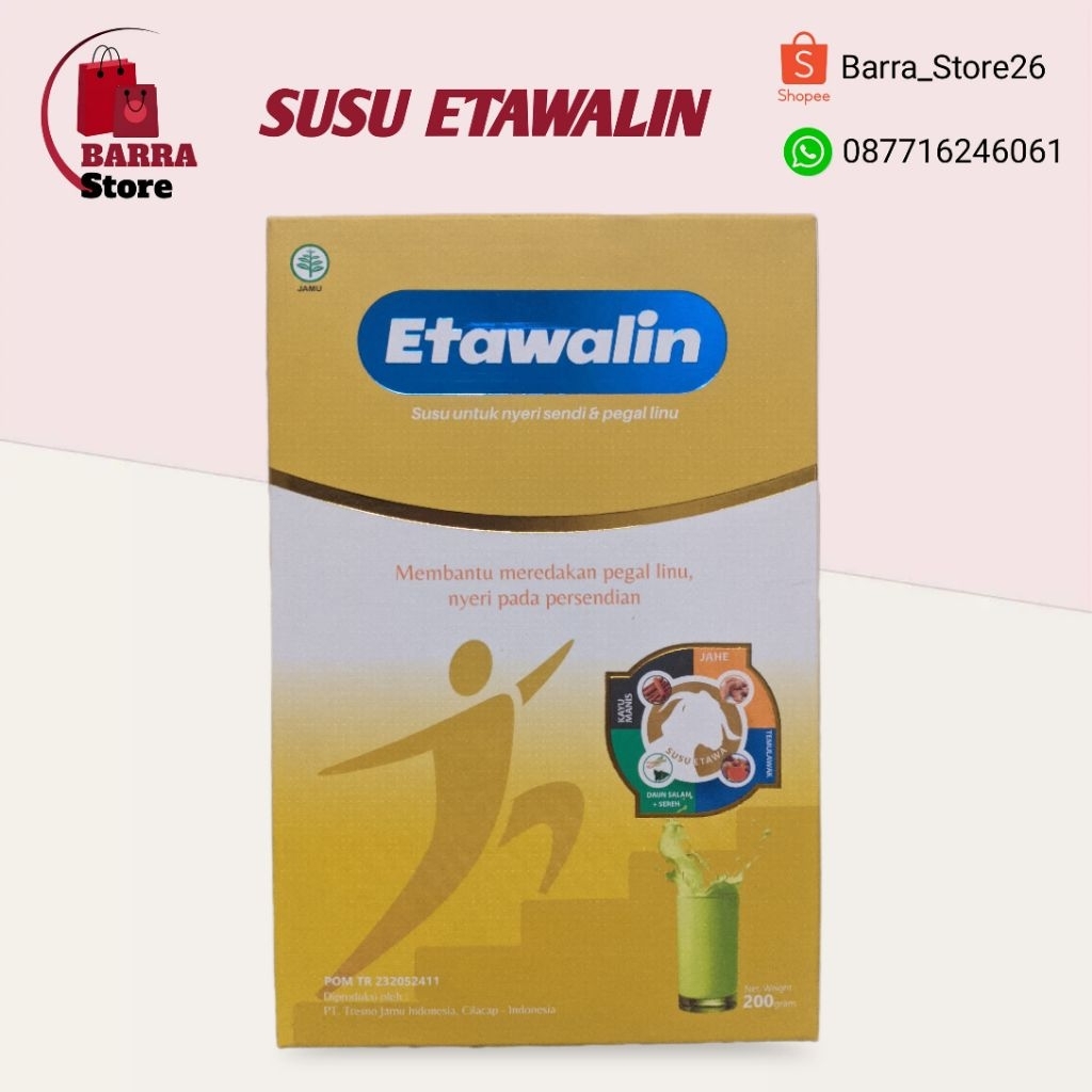 

Susu Etawalin Original Atasi Nyeri Sendi & Tulang - 200gram