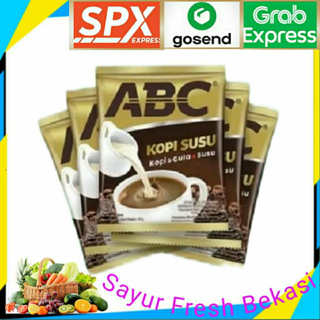 

Kopi ABC Susu 1 Renceng (isi 10 Sachet).