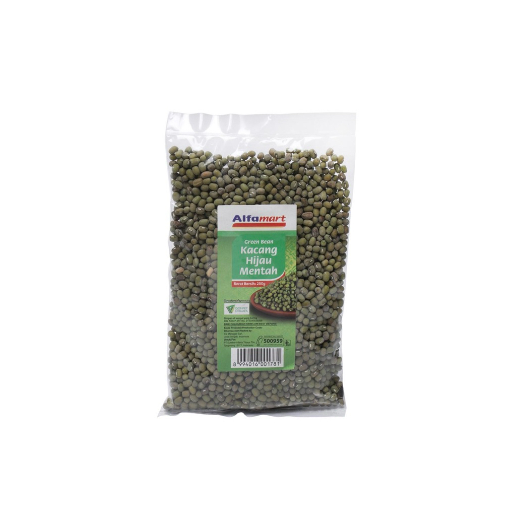 

Kacang Hijau Mentah merek Alfamart 250 gr