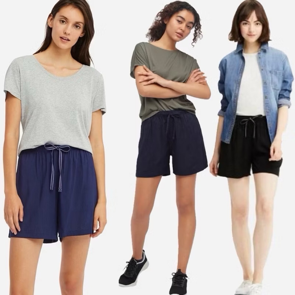 UNIQLO WANITA SHORT PANTS POLOS BRANDED