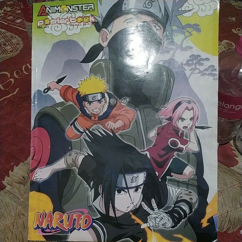 majalah preloved animonster poster book