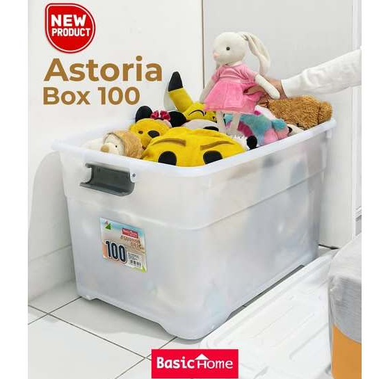 〖ZEY〗 Astoria Box 100 Liter Lion Star Basic Home BVC-8 Container Plastik Storage Box Multifungsi Kot