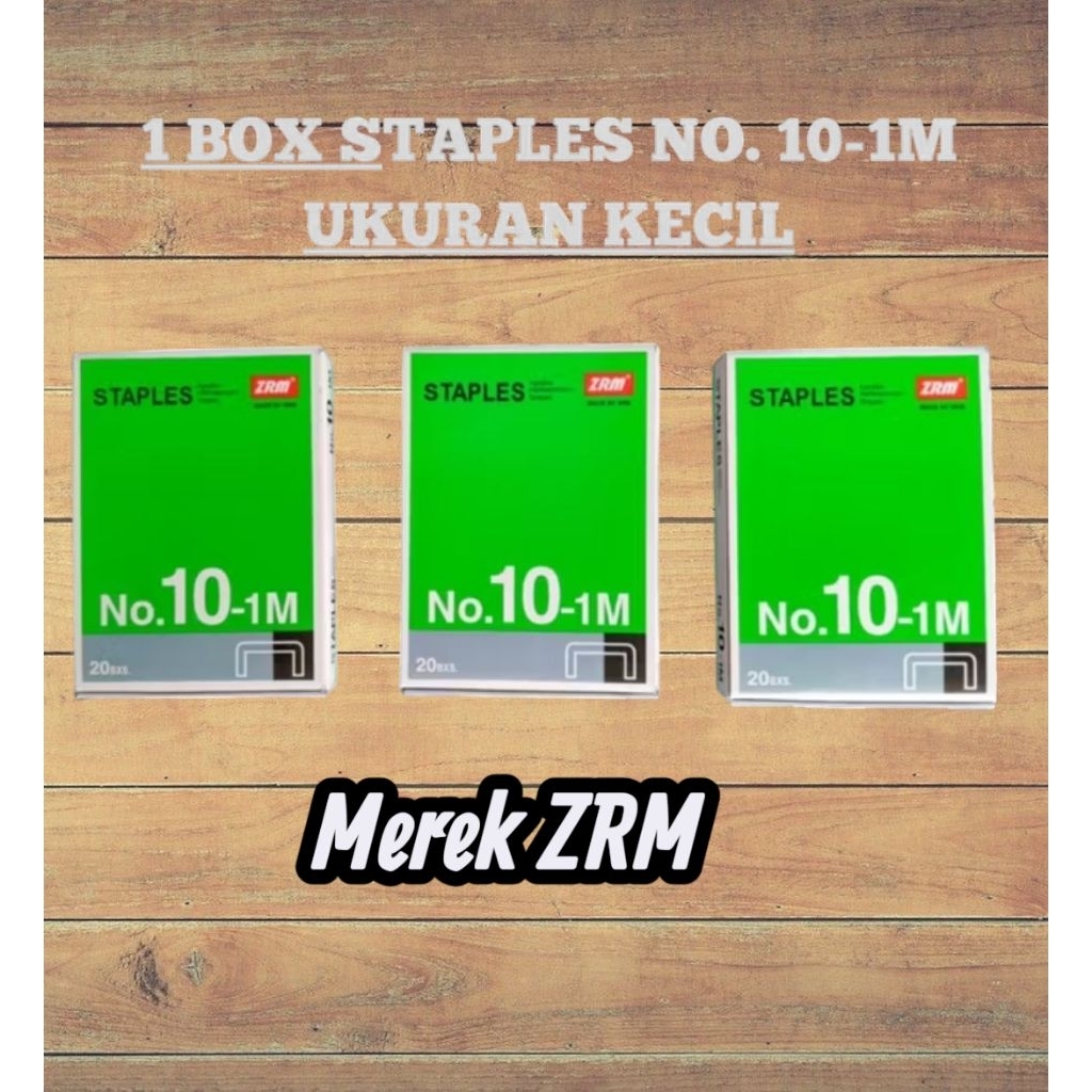 

Staples no 10-1M ukuran kecil