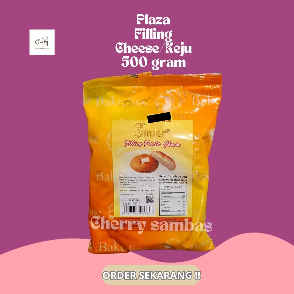 

Plaza Filling Cheese/Keju 500 Gram