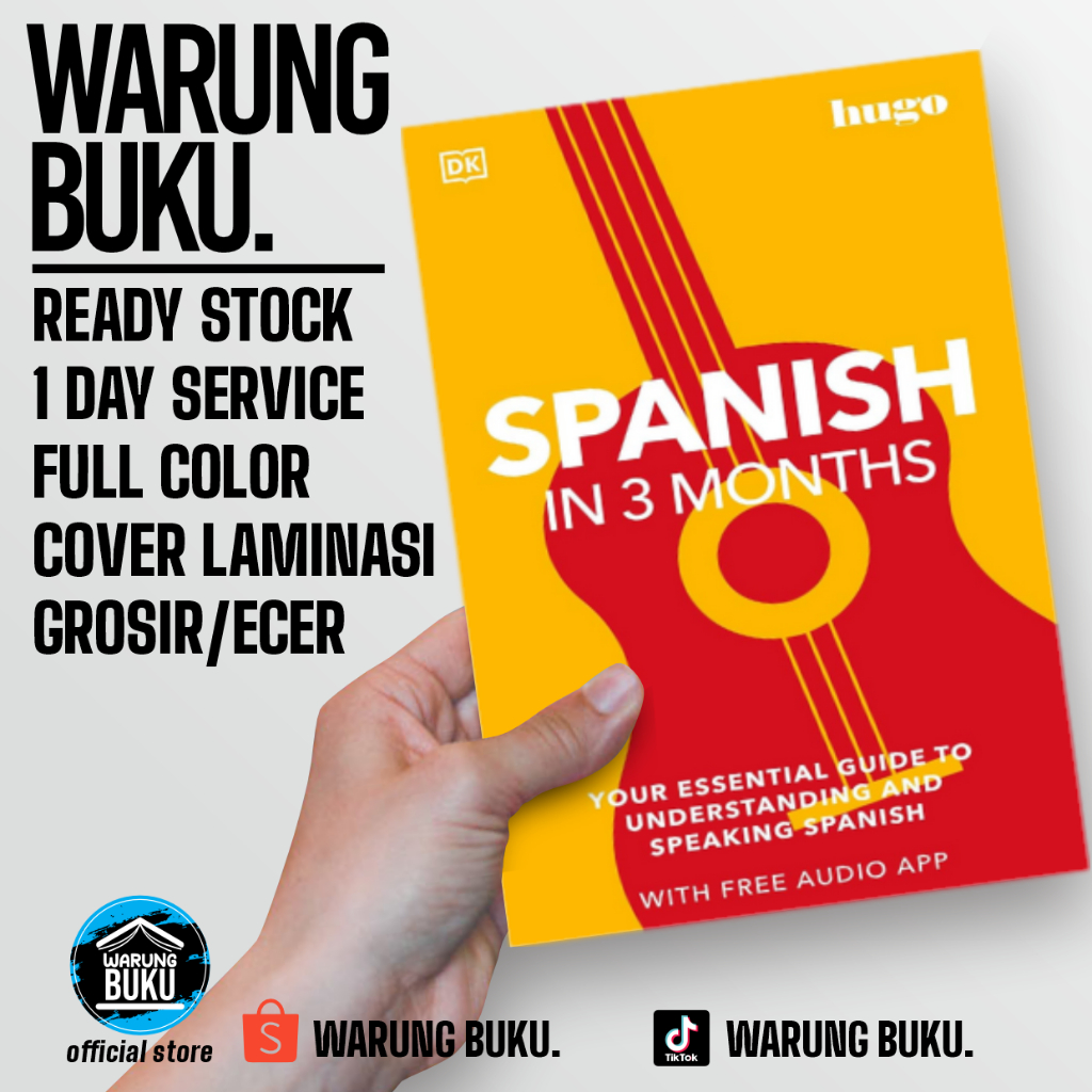 

Buku Spanish in 3 Months Full color