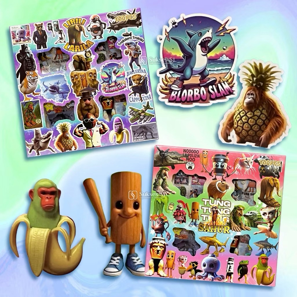 

STIKER TUNG-TUNG SAHUR(1 BOX ISI 100PCS)