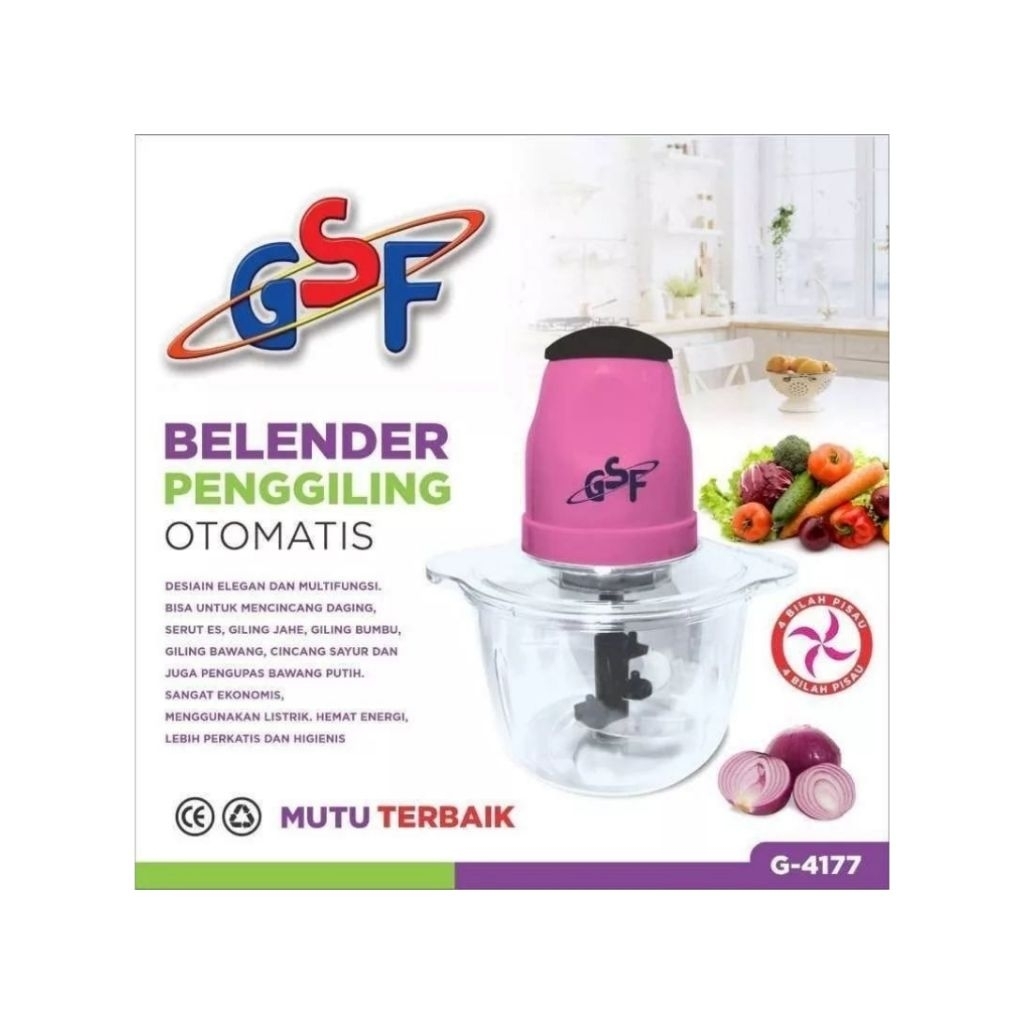penggiling daging gsf stainlessG-3802/MINI CHOPPER GSF/BLENDER KAPSUL GSF