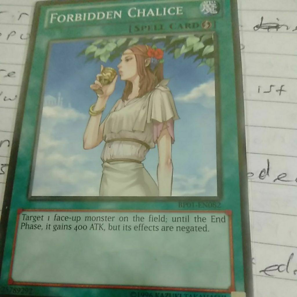 kartu Yu-Gi-Oh forbidden chalice common bp01-en082